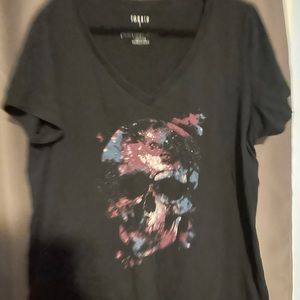 Torrid🌟galactic💀skull tee